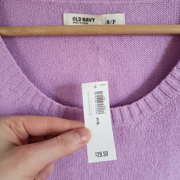 NEW Lilac sweater from Old Navy - Picture 2 of 2